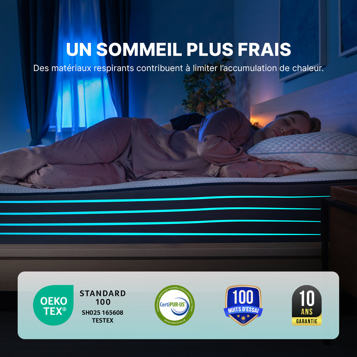 UN SOMMEIL PLUS FRAIS
