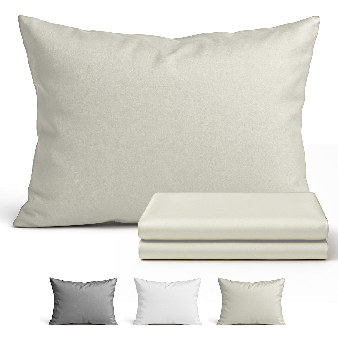 Hoofdkussenhoes Katoen – 70x50 & 80x80 cm – OEKO-TEX gecertificeerd