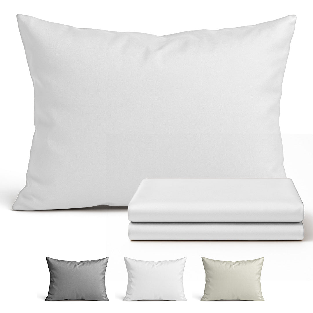 Hoofdkussenhoes Katoen – 70x50 & 80x80 cm – OEKO-TEX gecertificeerd