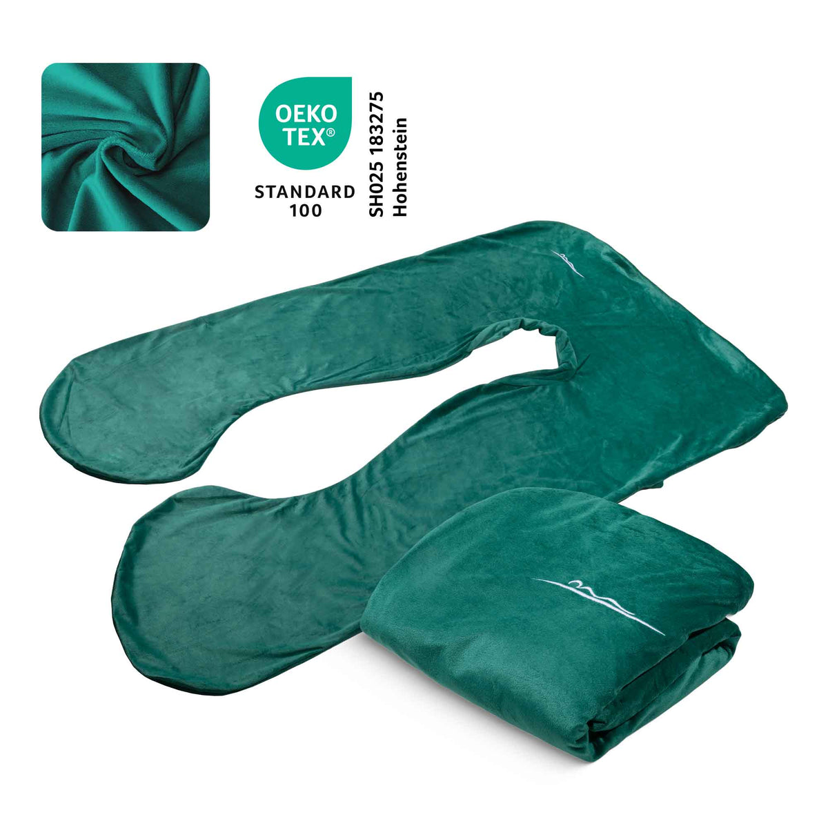 Vervangende hoes - Micropluche (Groen)