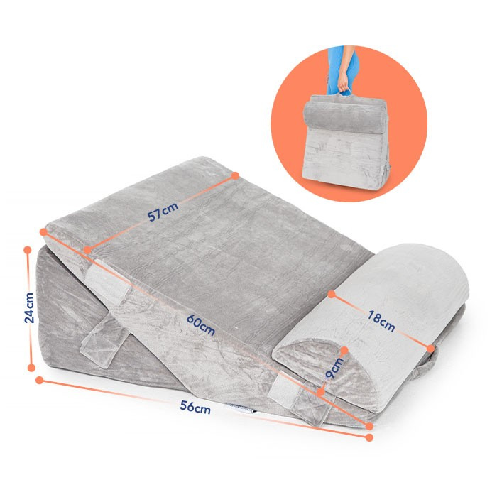 Ergonomisch rustkussen 3in1