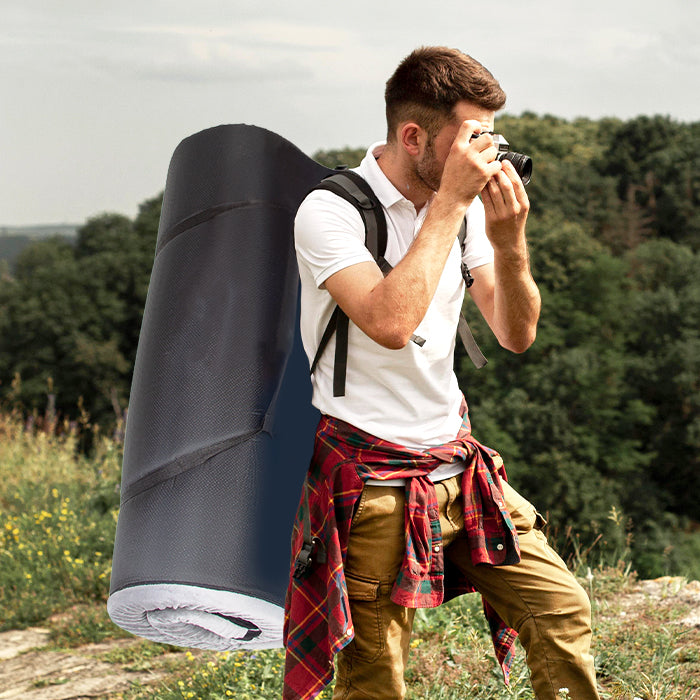 Draagbare Memory-Foam-matras Plus – waterdichte hoes & reistas