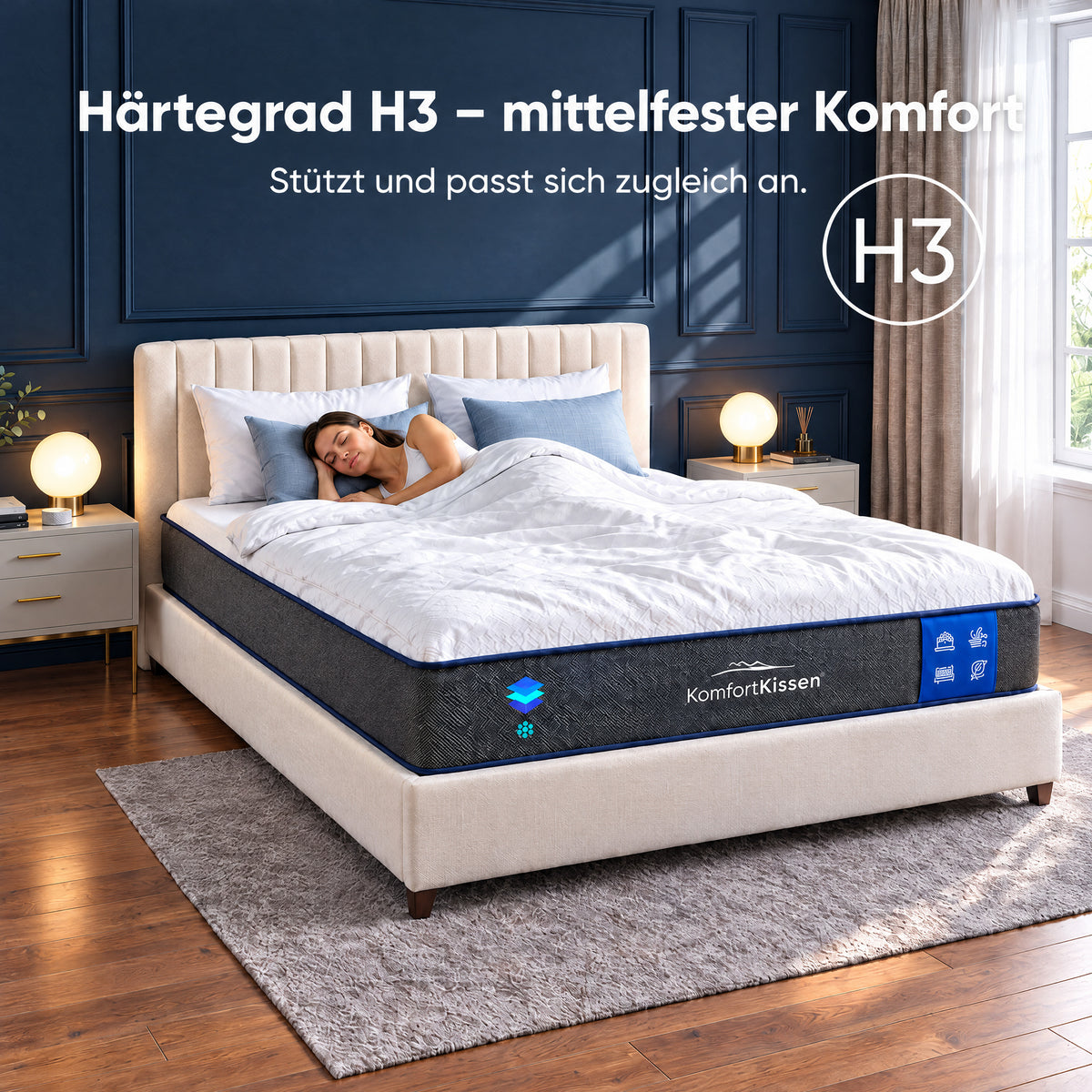 Premium-7-Zonen-Komfort matras
