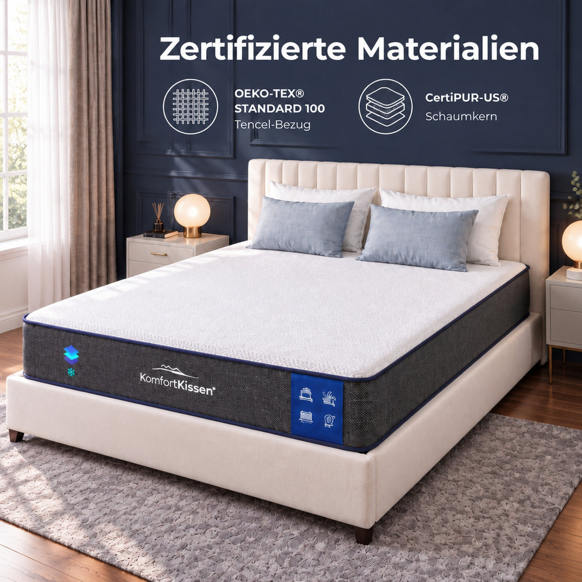 Premium-7-Zonen-Komfort matras