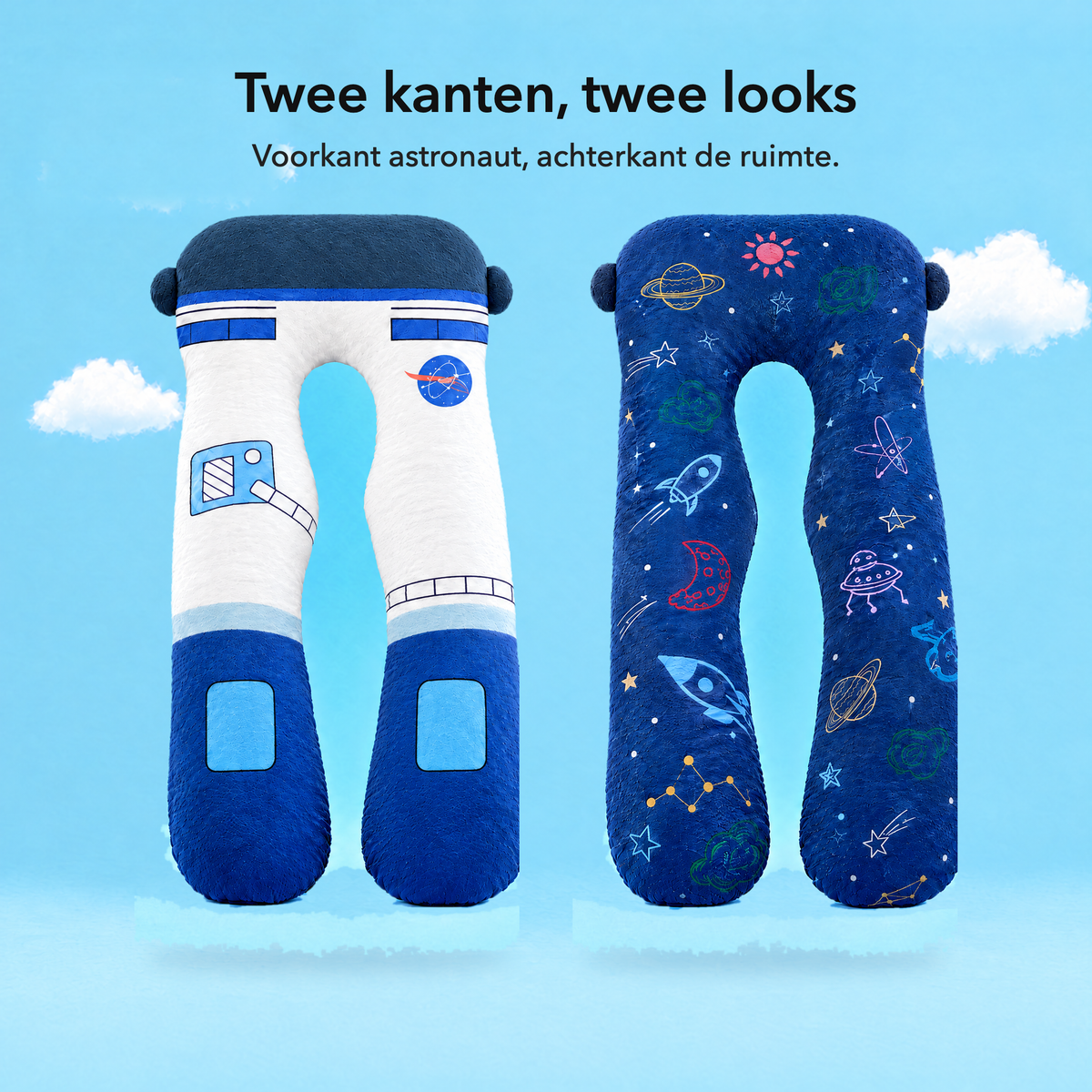 Astronaut – Twee kanten, twee looks