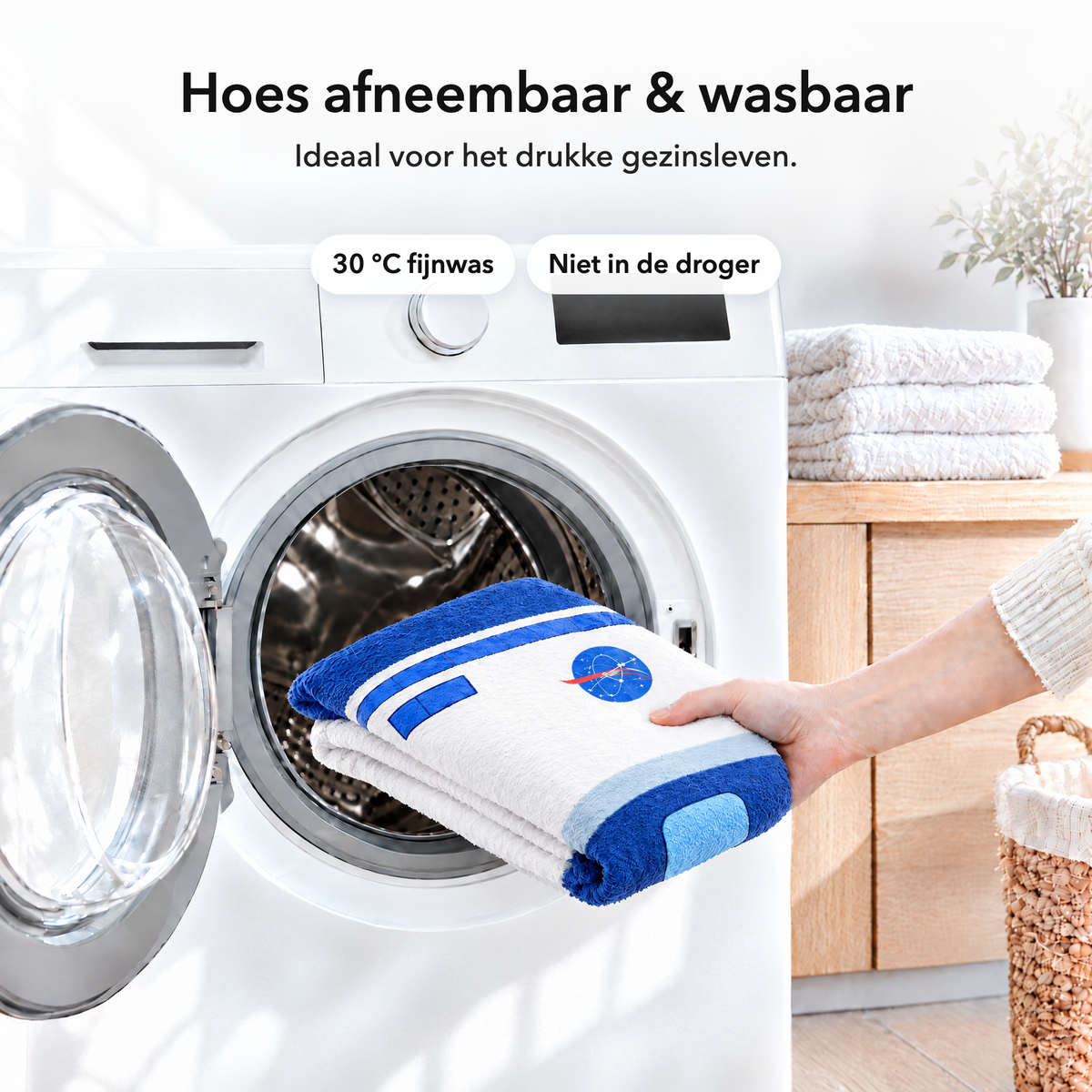 Astronaut – Hoes afneembaar & wasbaar