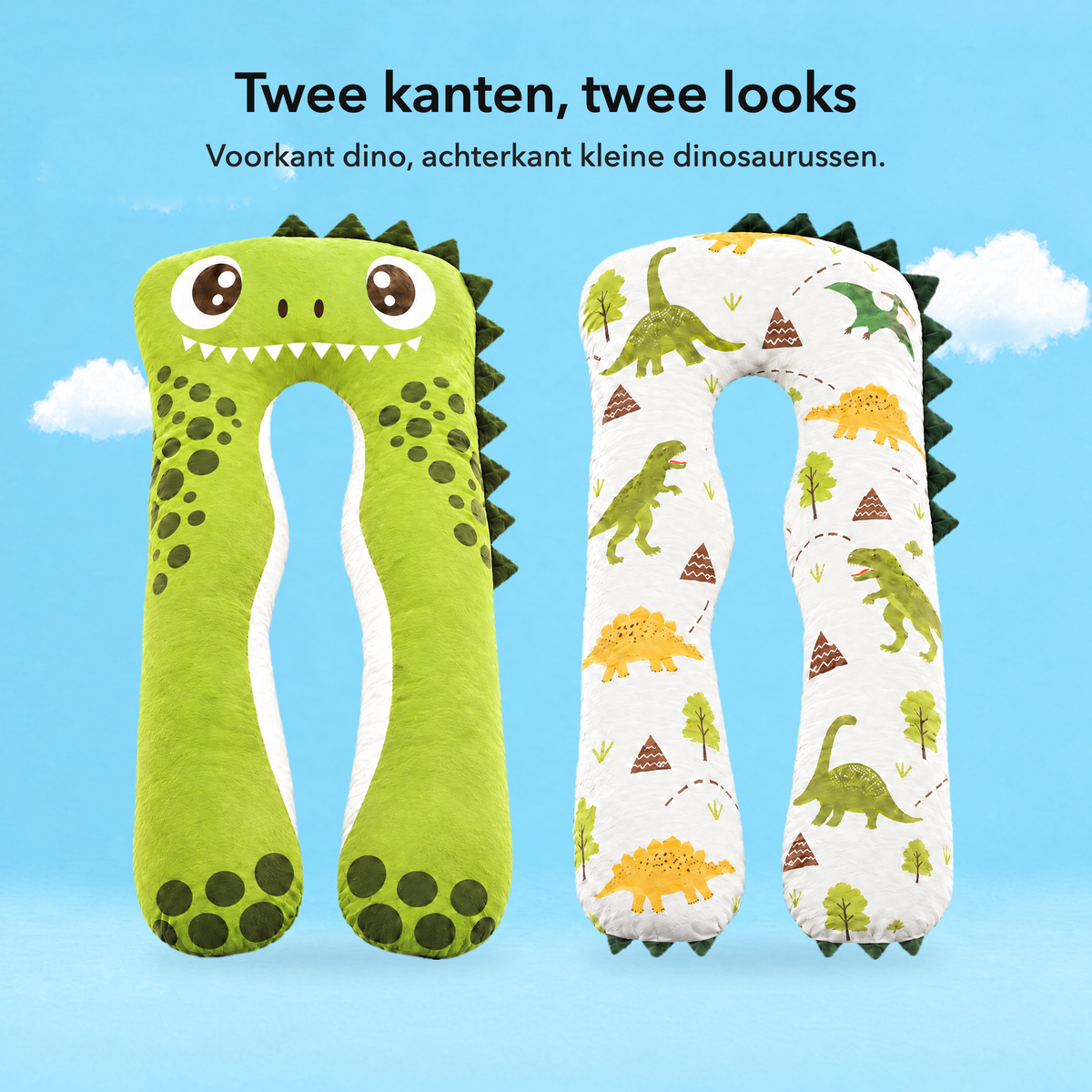 Dino – Twee kanten, twee looks