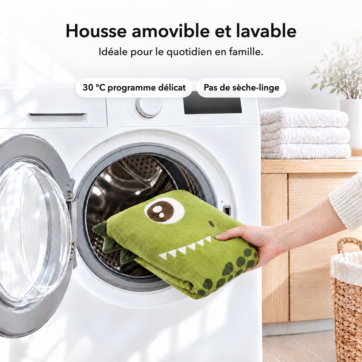 Dino – Housse amovible et lavable