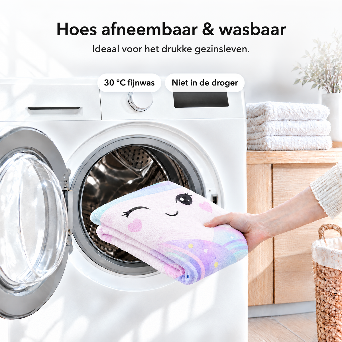 Eenhoorn – Hoes afneembaar & wasbaar