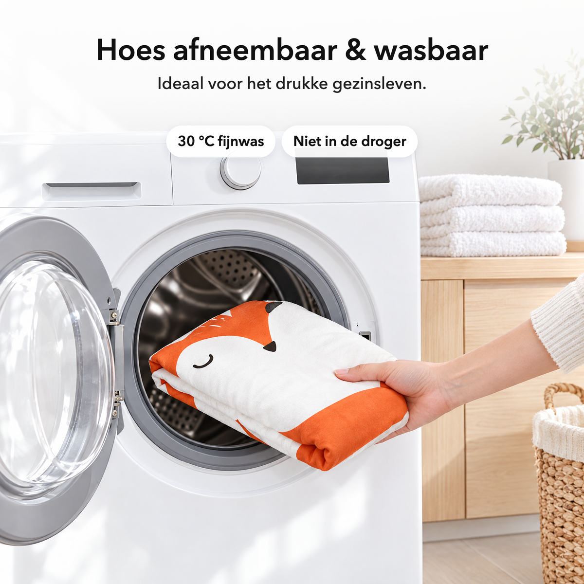 Vos – Hoes afneembaar & wasbaar